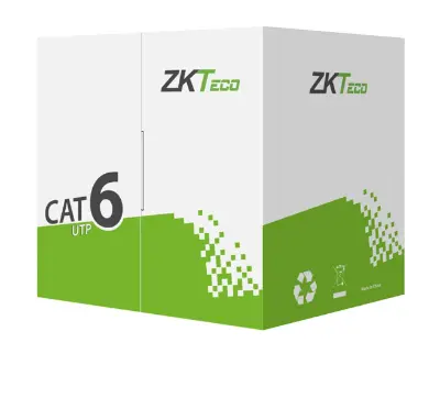 Picture of ZKTeco Cat-6 UTP, 305 Meter, Orange Network Cable #XL600-C-L