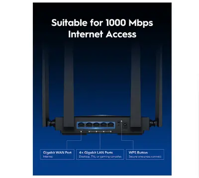 Picture of Cudy WR3600 BE3600 Mbps Gigabit Dual-Band Wi-Fi 7 Network Router