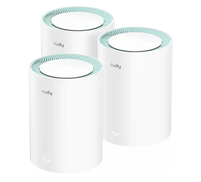 Picture of Cudy M1500 AX1500 Mbps Gigabit Dual-Band Mesh Wi-Fi 6 System (3-Pack)