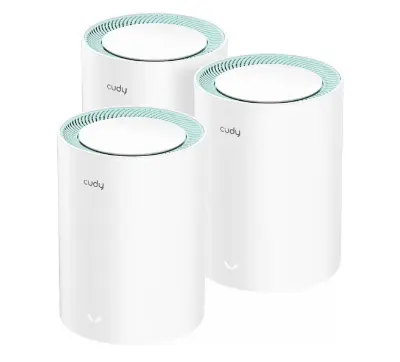 Picture of Cudy M1500 AX1500 Mbps Gigabit Dual-Band Mesh Wi-Fi 6 System (3-Pack)