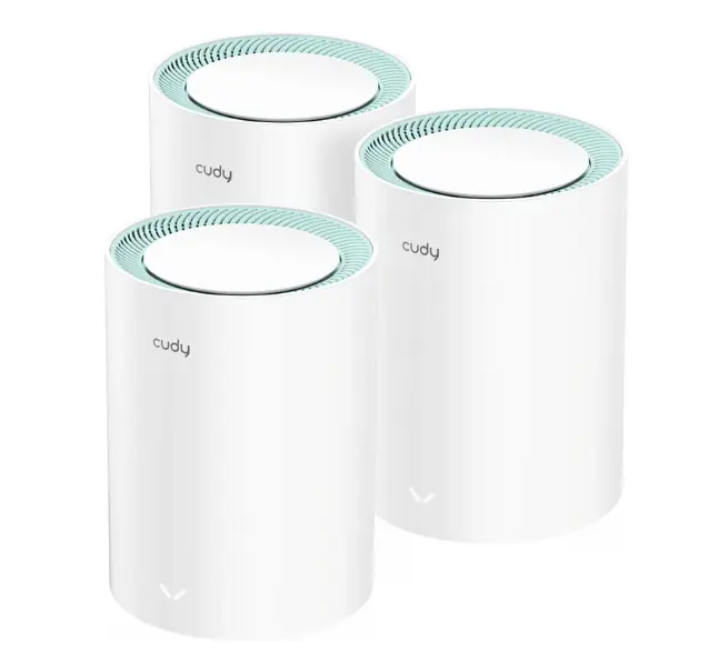 Picture of Cudy M1300 AC1200 Mbps Gigabit Dual-Band Mesh Wi-Fi 5 System (3-Pack)