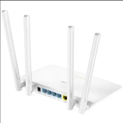 Picture of Cudy WR1200 AC1200 Dual Band Smart Wi-Fi Router - 5dBi High Gain Antennas - 867Mbps at 5GHz and 300Mbps at 2.4GHz - White