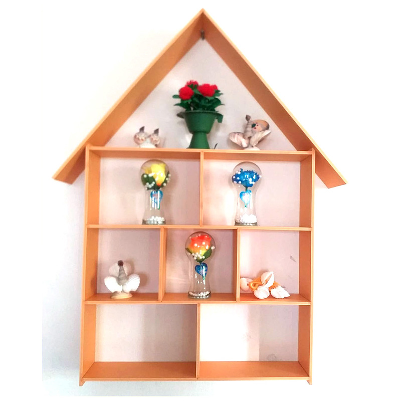 Picture of Wall Shelves for Living Room, Bedroom | Wall Mount Shelf/Rack/Stand/Showcase for Home Decor - Wall Hanging Storage Unit, House Decorative, Showpiece Storage Stand