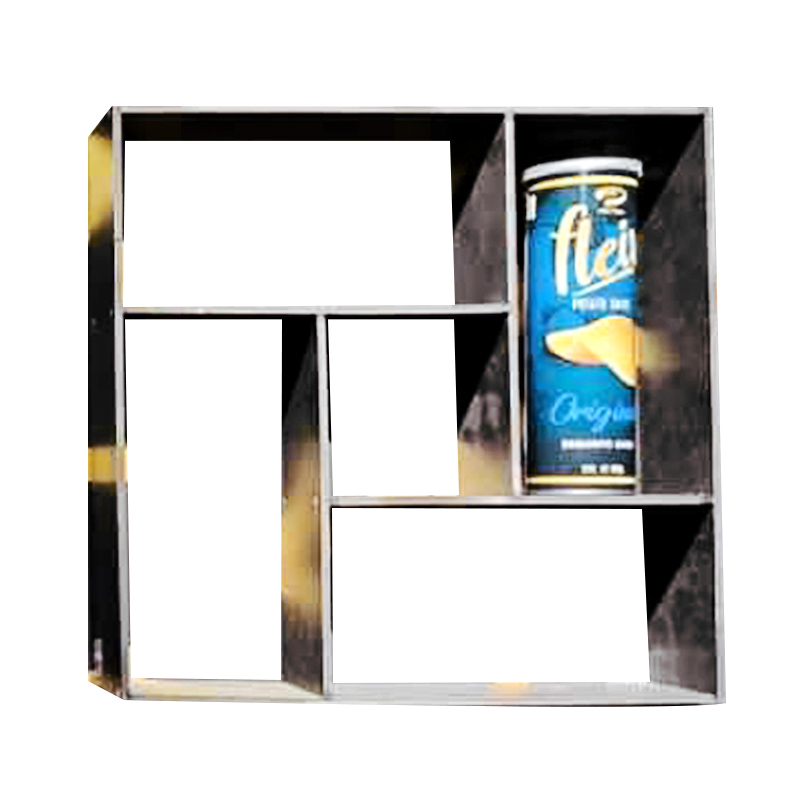 Picture of Living Room Floating Square Wall Mounted Shelf/Storage Shelves/Kitchen Shelves/Wall Decoration/Wall Rack/Book Shelves for Living Room Drawing Room- 41x41x10cm  ( PVC Waterproof)