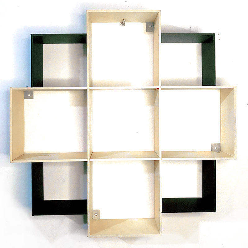 Picture of 9 Ghore Transforming Walls into Artful Showpieces Storage | Elegant Wall Shelf | Beautifully Organized Home Decor | Unique Wall Shelf Multicolor