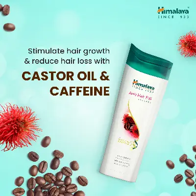 Picture of Himalaya Anti Hair Fall Shampoo with Castor & Caffeine 375ml 