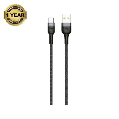 Picture of Proton Fast Charging-USB Cable Spark A-C -1MNylon Braided  3A Cable 
