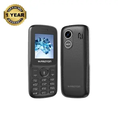 Picture of Proton NEO Dual Sim Featur Phone with Automatic call Recorder, Digital Camera, Memory Card Support upto 32GB and 2500 mAh Big Battery
