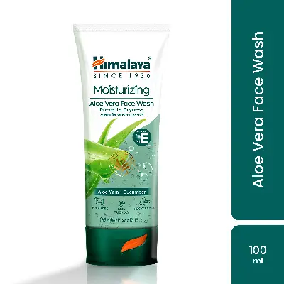 Picture of Himalaya Herbals Aloe Vera Face Wash- 100 ml