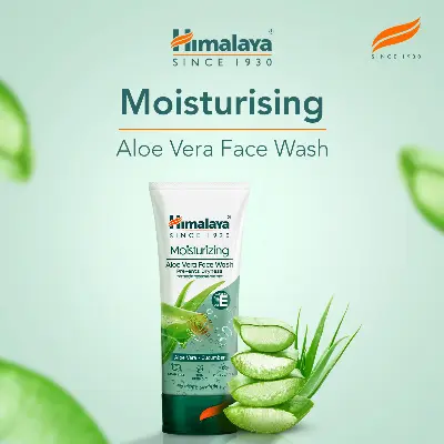 Picture of Himalaya Herbals Aloe Vera Face Wash- 100 ml