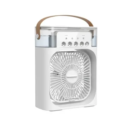 Picture of LED Night Light Rechargeable Air Cooler for Bedroom | MNK SHOP (Blue)