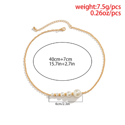 Picture of Pearl Garland Women Dating Wedding Travelling Tenoor Special - Off White