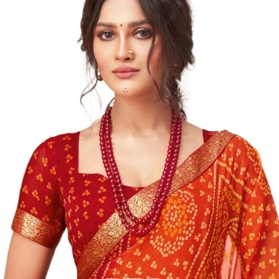 Picture of 2 Layer Pearl Necklace Red 8mm Pearl - Off White