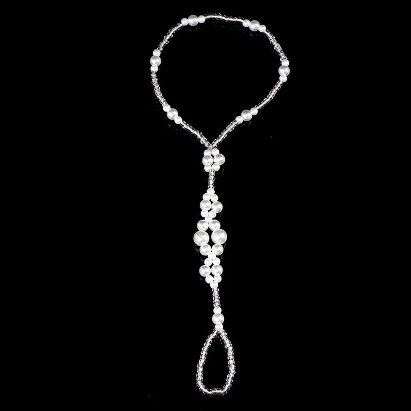 Picture of Pearl Anklet  1Pc Girls and Women for Wedding patty Dating Sea beach Tenoor Special - Multi