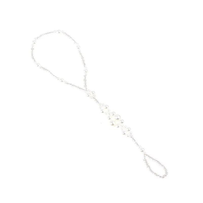 Picture of Pearl Anklet  1Pc Girls and Women for Wedding patty Dating Sea beach Tenoor Special - Multi