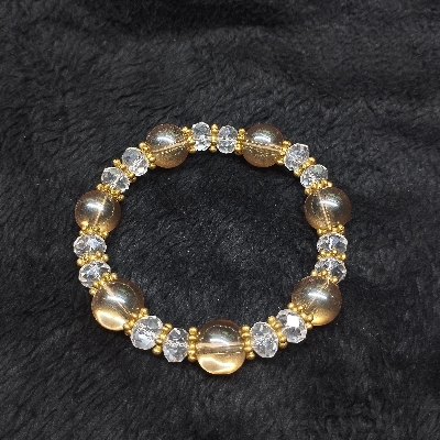 Picture of Pearl Stone Beads Bracelet For Girls And Women Wearing At Wedding Occasion Festival Party Dating Travelling Tenoor Special - Multi