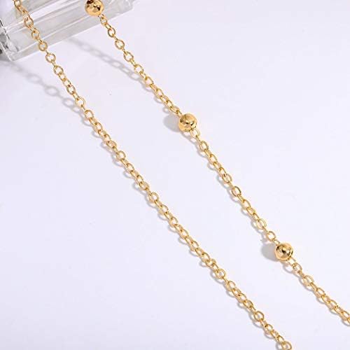 Picture of Pearl Multi layer Head Chain Gypsy Hair Chain Festival Wedding Jewelry Headpieces Hair Acessories Tikli for Women and Girls (Gold) Tenoor Special - Multi