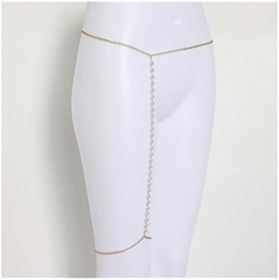 Picture of Thigh Chain Women Simple Body Chain Double Metal Body Chain Thigh Jewelry

Leg Jewelry/ Thai Jewelry /Waist Belt/Komorer Bicha FOR Girls And Women Wear At Wedding Special Day Tenoor Special - Multi