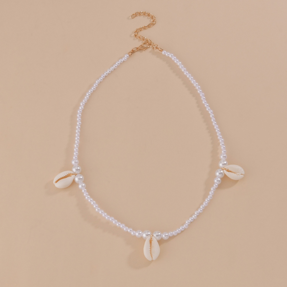 Picture of Simple Pearl Necklace Necklace Jewelry For Girls And Women - Multi