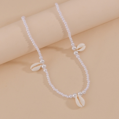 Picture of Simple Pearl Necklace Necklace Jewelry For Girls And Women - Multi
