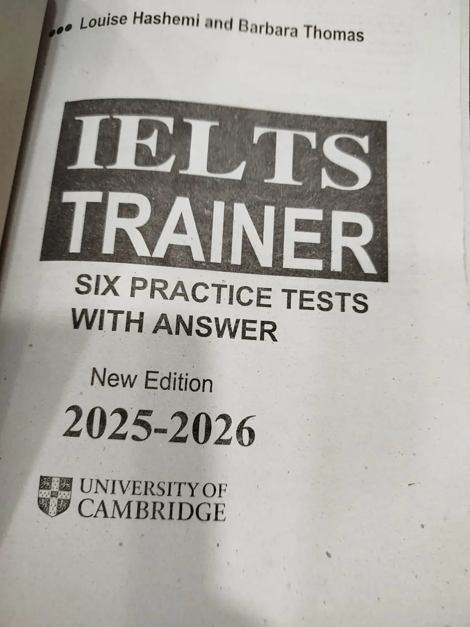 Picture of Cambridge English IELTS Trainer 6 Practice Test, IELTS Trainer