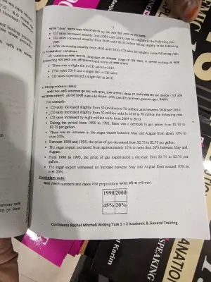 Picture of IELTS Writing Task 1 + 2 Book : The Ultimate Guide with Practice to Get a Target Band Score of 8.0+ In 10 Minutes a Day by Rachel Mitchell