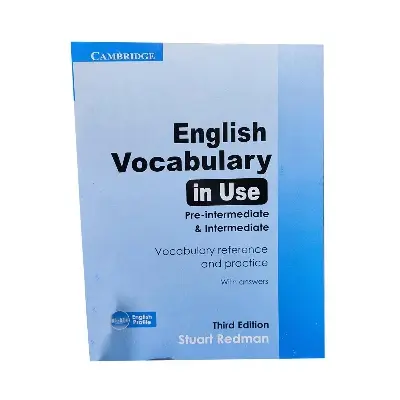 Picture of Englisg vocabulary in use pre- intremedita & intermedita