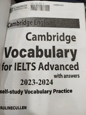 Picture of Cambridge IELTS Vocabulary Advance With Answer