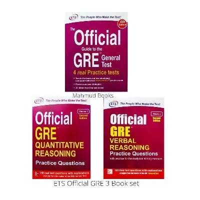 Picture of ETS The Official Guide To The GRE General Test (3 Book Set)