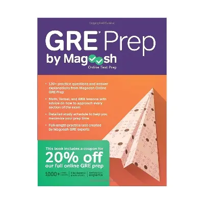 Picture of GRE Prep by Magoosh (White Print)