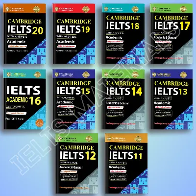 Picture of Cambridge IELTS 11-20 Books (Academic) Without DVD