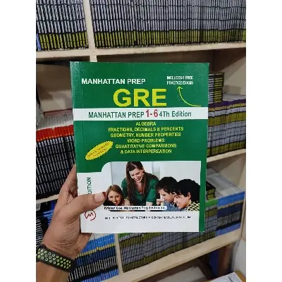 Picture of Manhattan Gre 1-6 Book Mathmatical