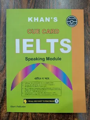 Picture of KHAN`S CUE CARD IELTS SPEAKING MODULE, (White Print)
