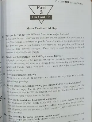 Picture of KHAN`S CUE CARD IELTS SPEAKING MODULE, (White Print)