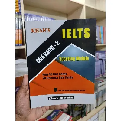 Picture of Khan's CUE card-2 Ielts Speaking module