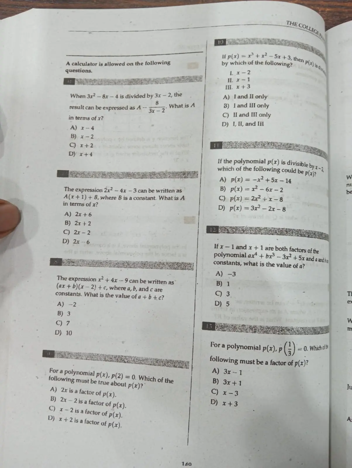 Picture of The College Panda's SAT Math: Advanced Guide and Workbook for the New SAT