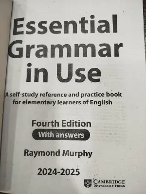 Picture of CAMBRIDGE Essential Grammer in use fourth edition by Raymond Murphy No Ratings