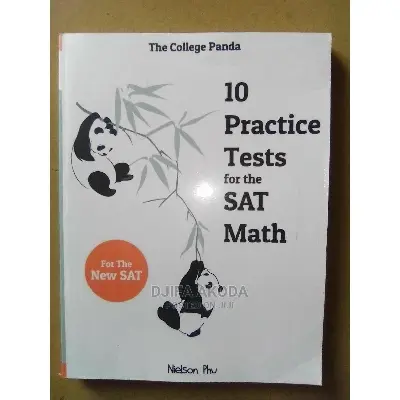 Picture of The College Panda's 10 Practice Tests for the SAT Math