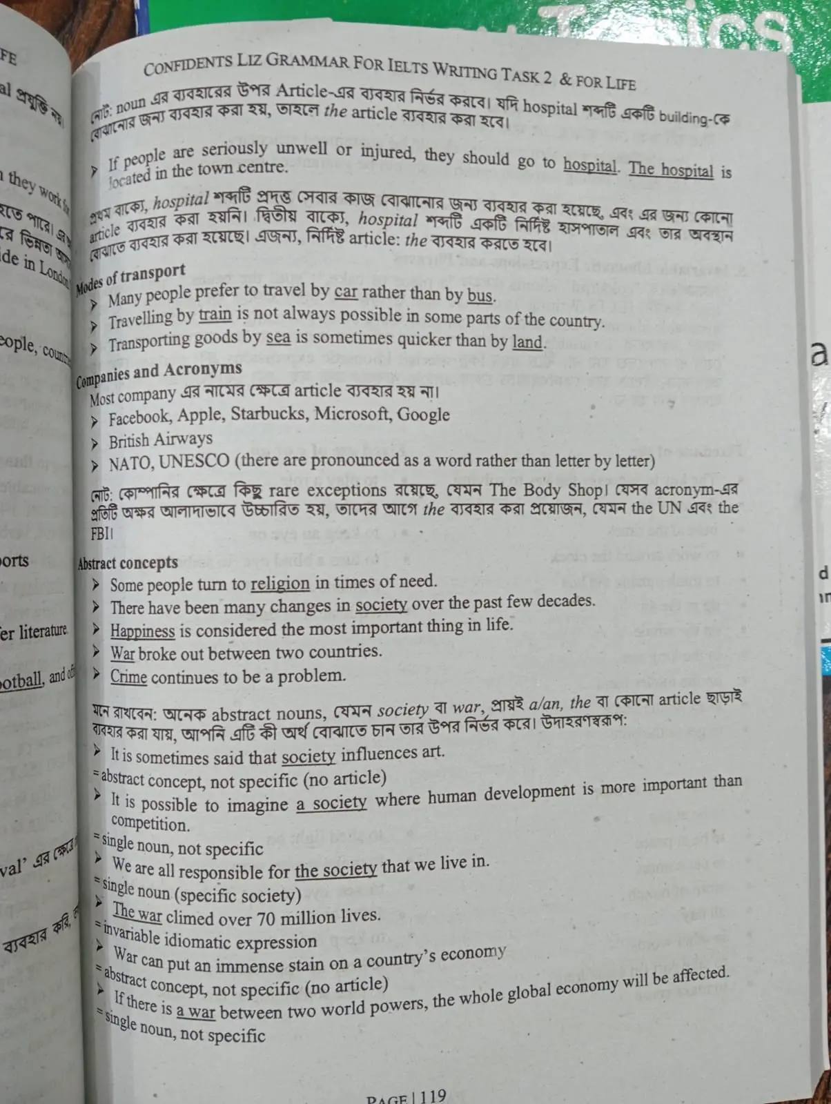 Picture of Ideas For IELTS Essay Topics &  Grammar For IELTS Writing Task-2