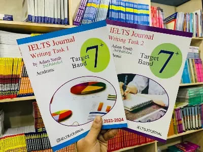 Picture of IELTS Journal Writing Task 1 and 2 By Adam Smith
