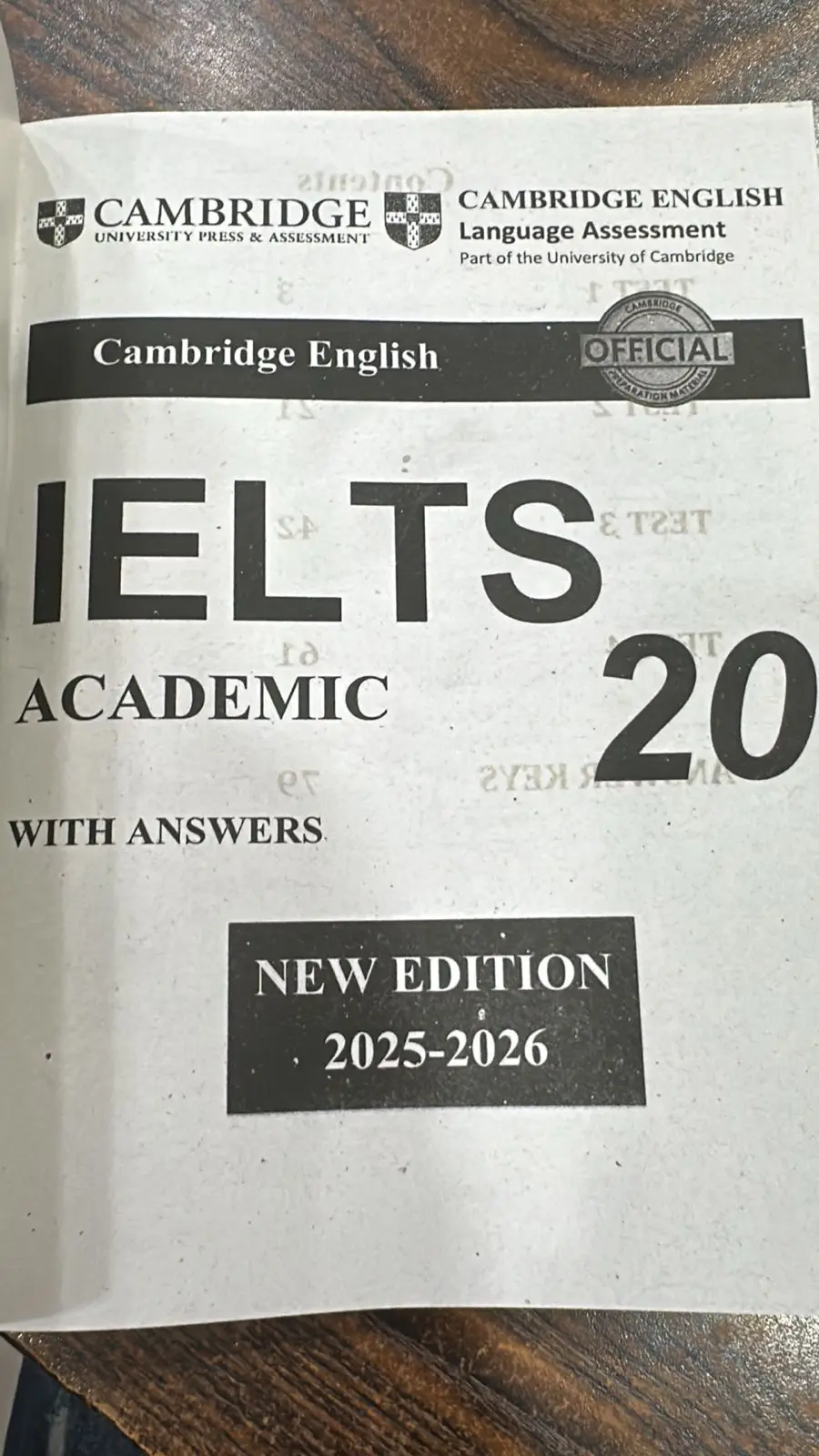 Picture of IELTS 11-20(Academic) Book without D.V.D
