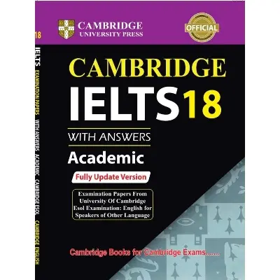 Picture of [11TK Deal] Cambridge IELTS Academic 18 with Answers (NewsPrint)