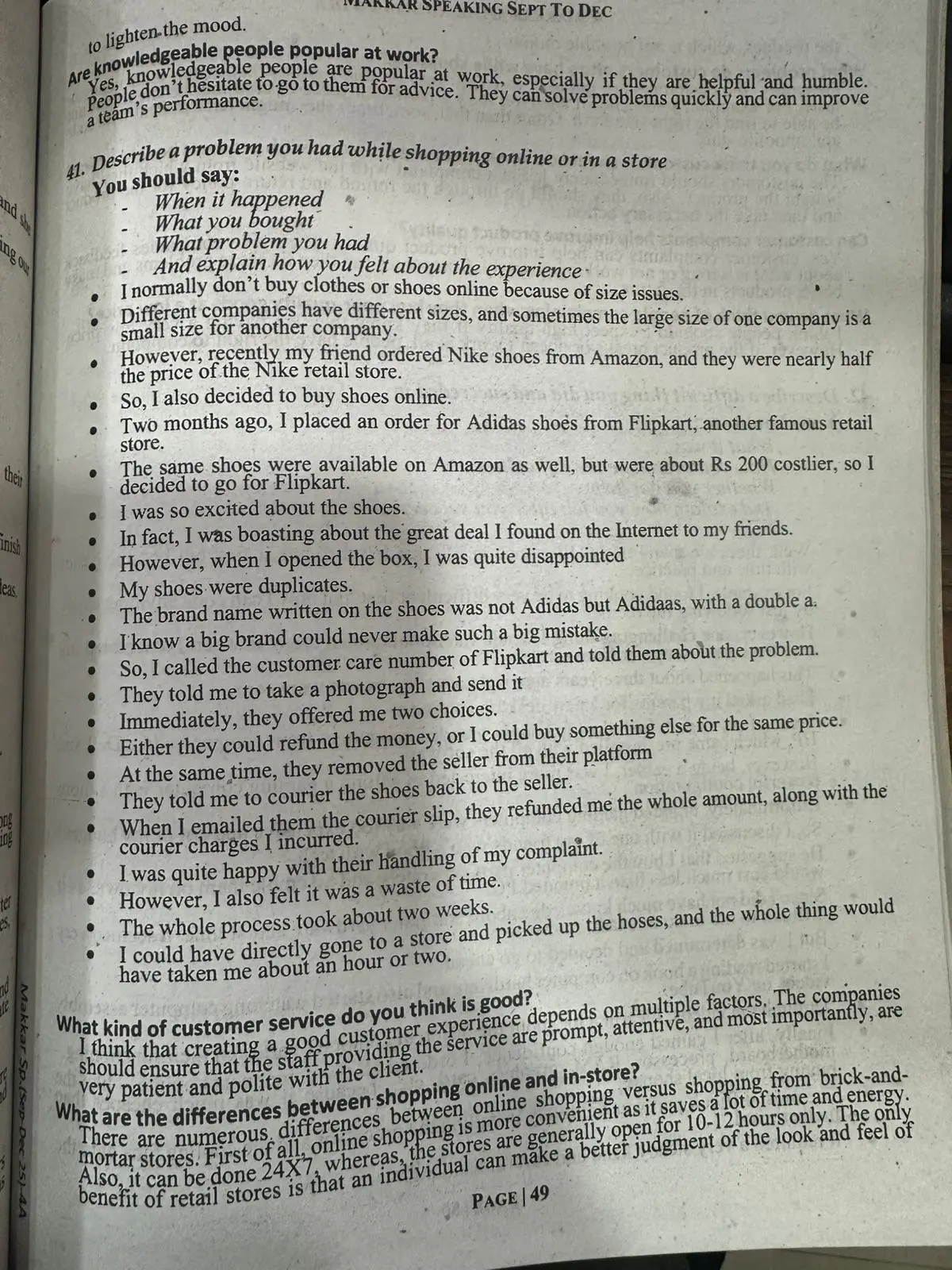 Picture of Makkar IELTS Speaking January to April 2026