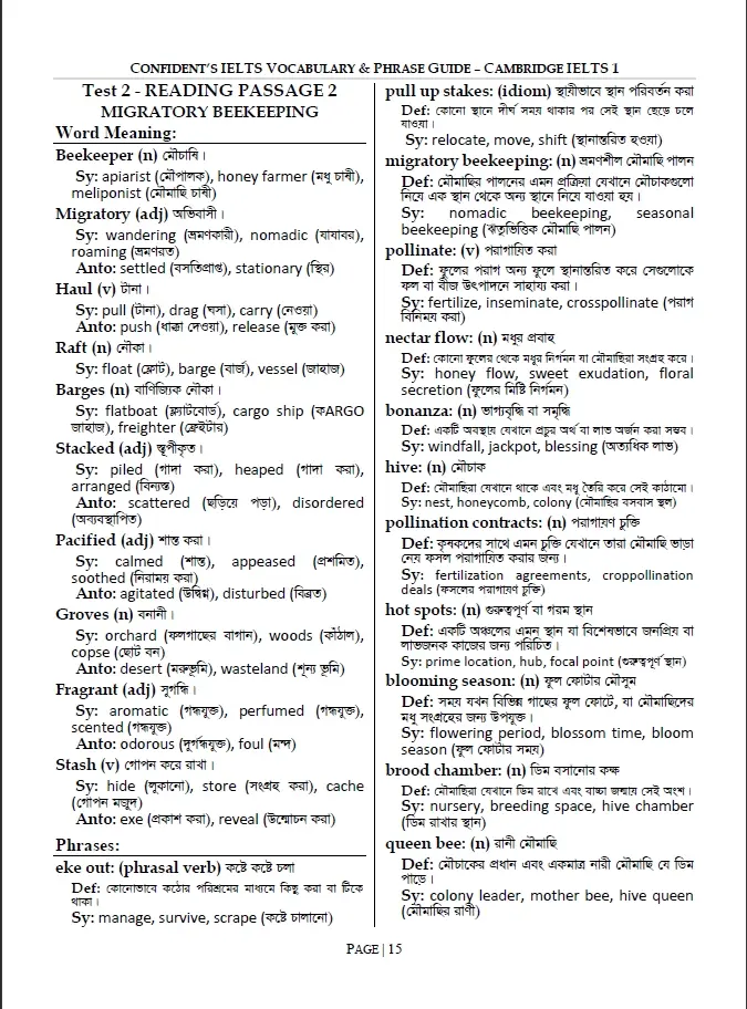 Picture of Cambridge IELTS Vocabulary and Phrases Guide