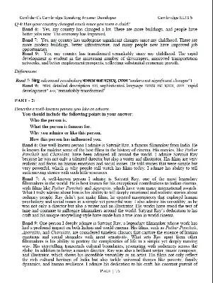 Picture of Cambridge IELTS Speaking Answers Developer Guide