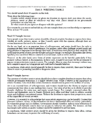 Picture of CONFIDENT’S CAMBRIDGE IELTS WRITING TASK 2 ANSWERS DEVELOPER