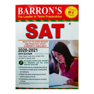 Picture of Barron's SAT The Leader in Test Preparation