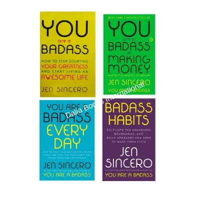 Picture of You Are A Badass  4 Books Set by Jen Sincero
