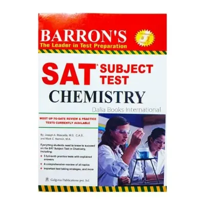 Picture of Barron's SAT Subject Test Chemistry