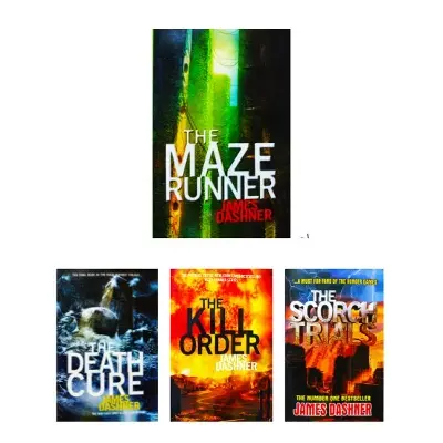 Picture of The Maze Runner Series ( 4 Books Set ) by James Dashner
